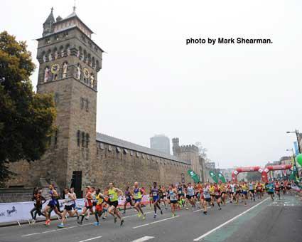Cardiff Half start